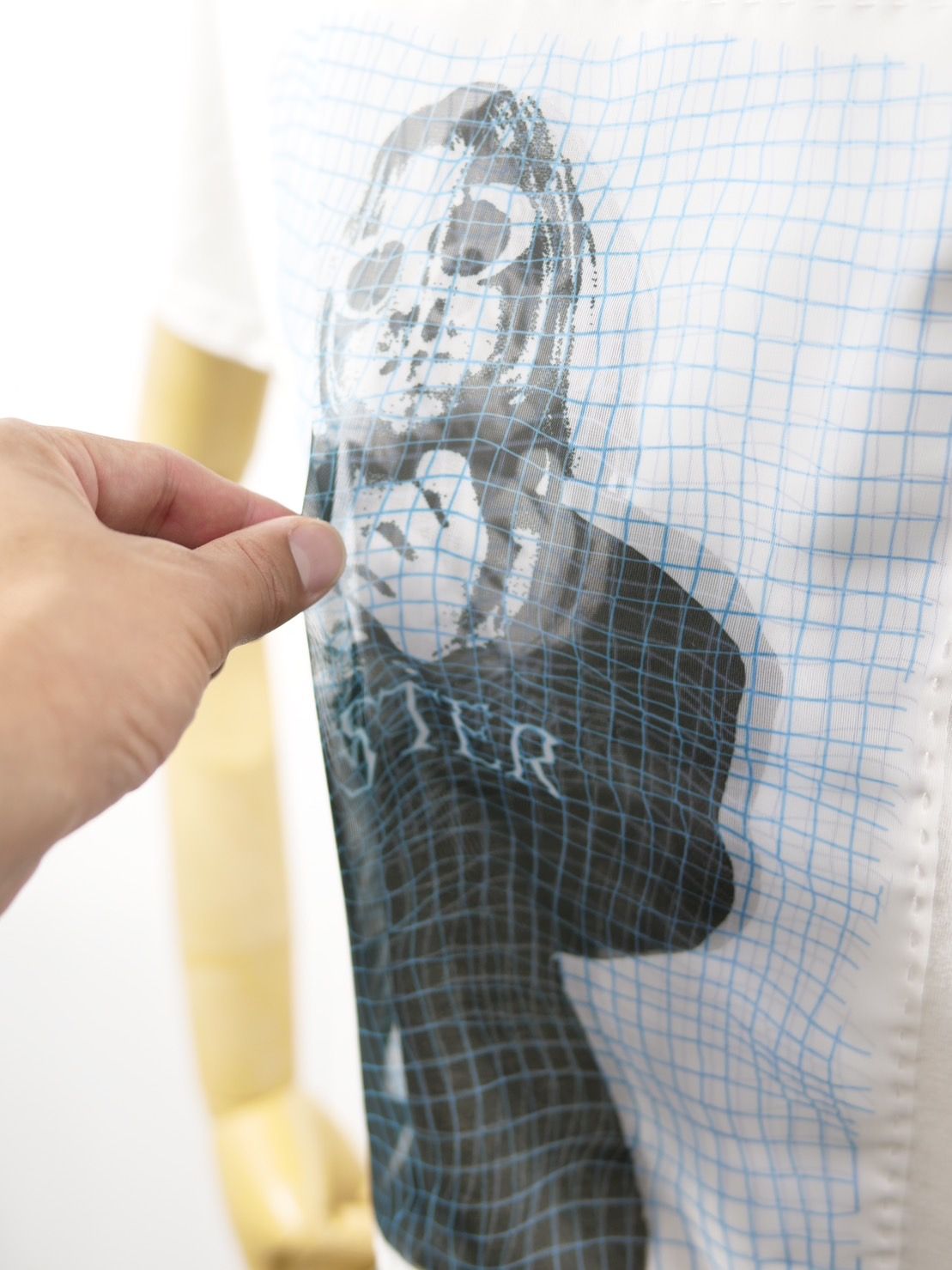 【3Dアート Tシャツ】 カートコバーン / WHITE ホワイト / コットン100% / MADE IN JAPAN