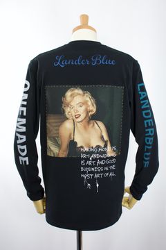 ONEMADE×LANDERBLUE「別注」ONE-710 /  Lサイズ / ロングTシャツ / HAND MADE / MAXSIX /MIKIO SUZUKI