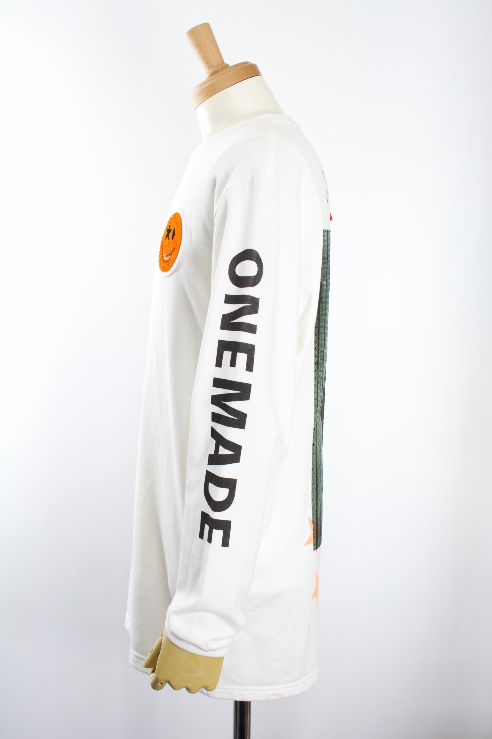 ONEMADE×LANDERBLUE「別注」ONE-710 /  XLサイズ /  ロングTシャツ / HAND MADE / MAXSIX /MIKIO SUZUKI