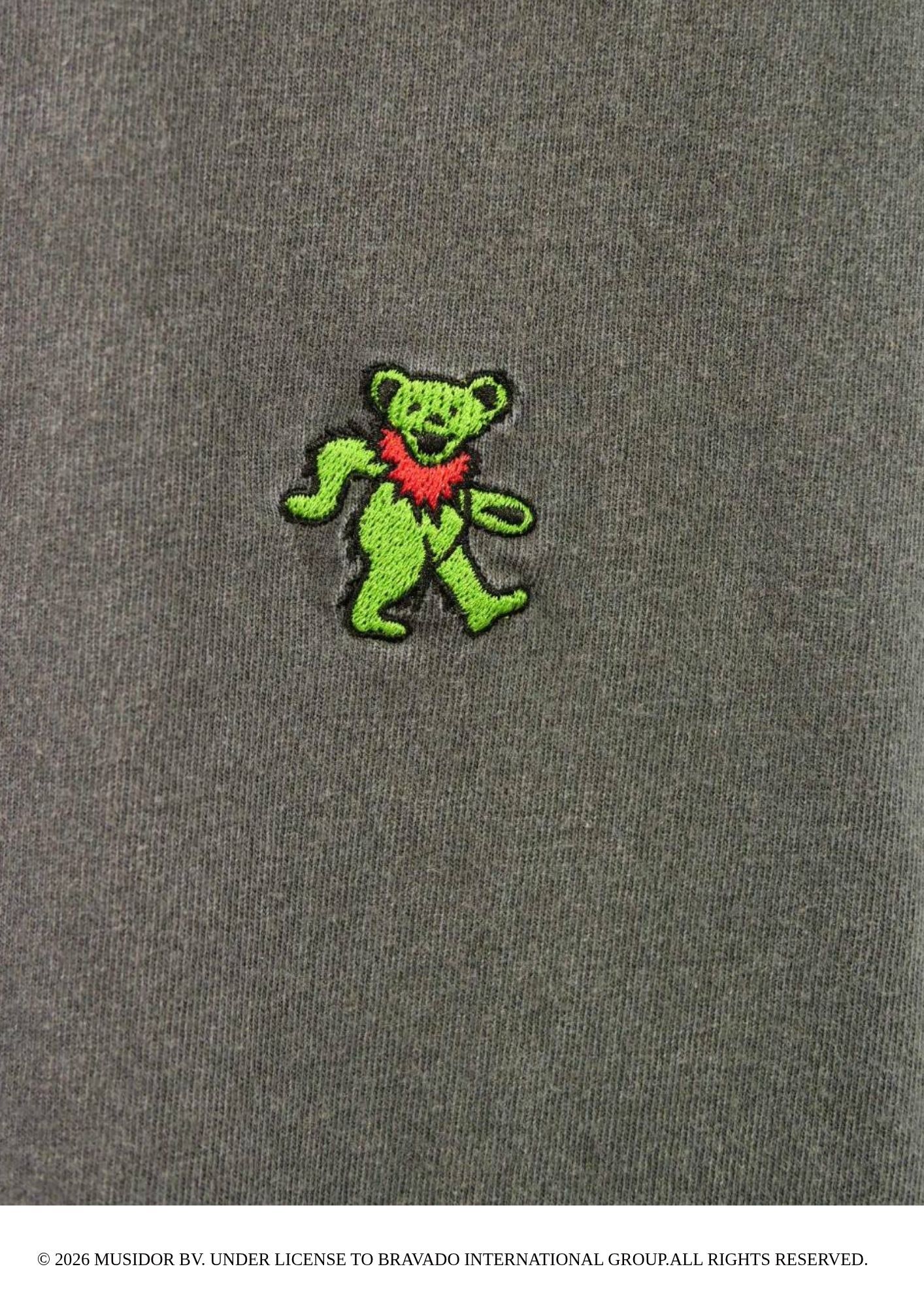 【グレイトフルデッド】 RP-GD-005 / Grateful Dead Tシャツ /  Charcoal / ユニセックス