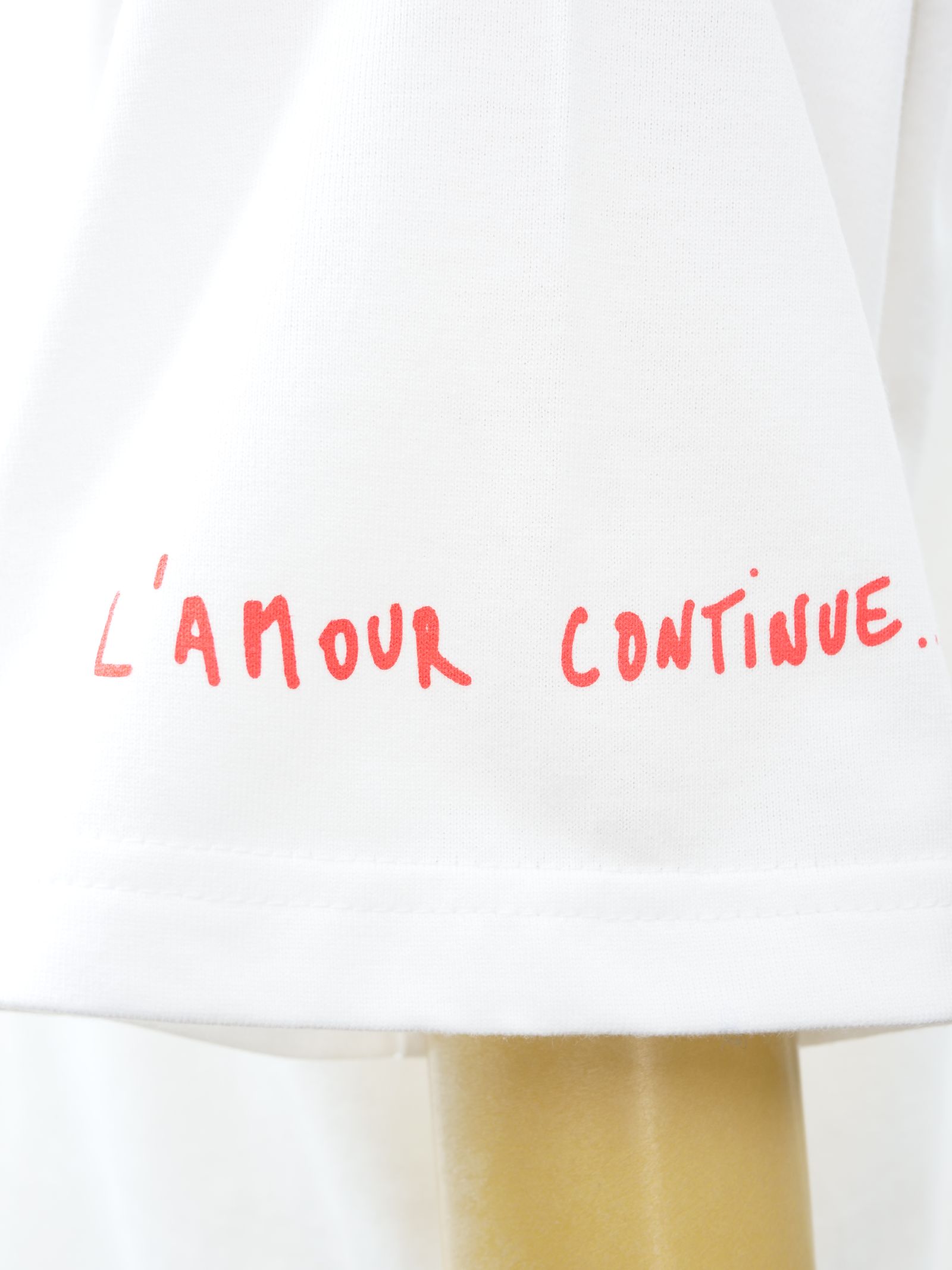 lut / Lucie / T-shirt / white / Paris / パリブランド
