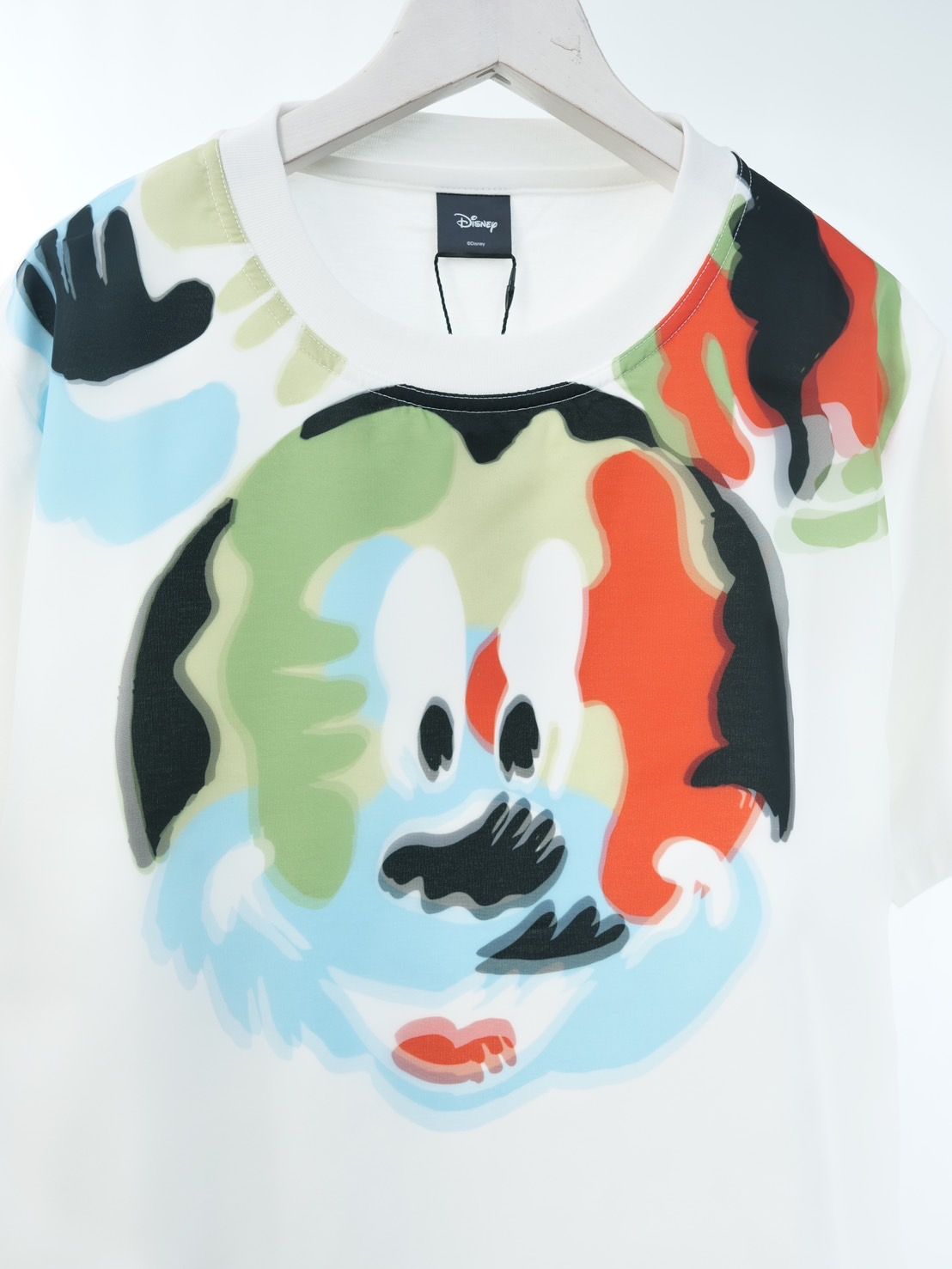 【MAXSIX3Dシリーズ】  CAMOUFLAGE / MICKEY / アートTシャツ / ディズニーライセンス商品  / WHITE / ユニセックス