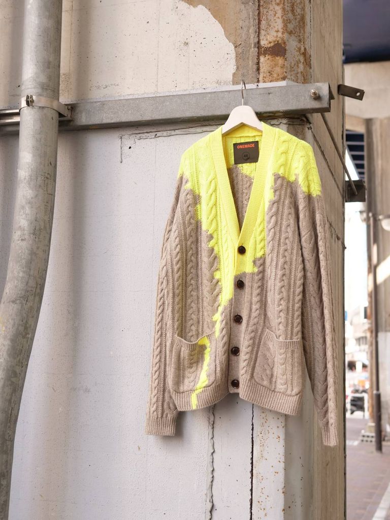 40代大人が選ぶ「アートカーディガン」｜ONEMADE カシミア×ウール