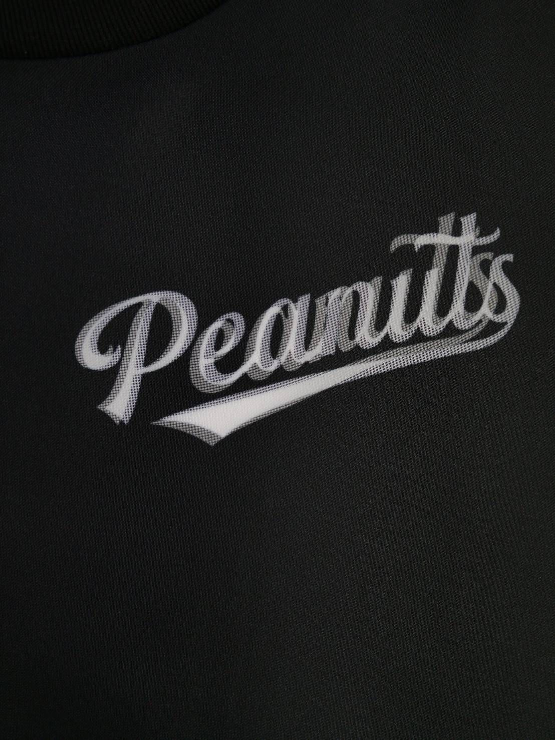 【スヌーピーシリーズ】 TR-098 / PEANUTS / SNOOPY / ライセンス商品 / 3Dアート / スヌーピーTシャツ / BLACK / UNISEX