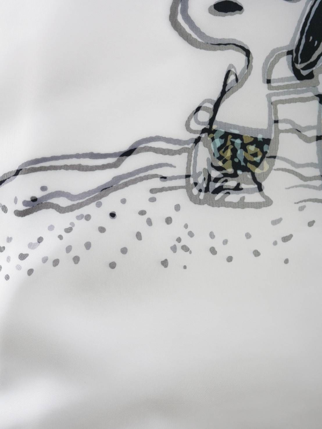 【スヌーピーシリーズ】 TR-099 / PEANUTS / SNOOPY / ライセンス商品 / 3Dアート / スヌーピーTシャツ / WHITE / UNISEX