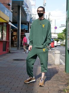 別売りトレーナーでSETUP可能 / スウェットパンツ  / LANDERBLUEセレクトアイテム /  ワンマイルウェアー