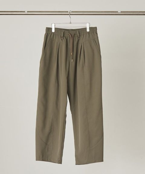 【おしゃれメンズパンツ】 / テーパードイージーパンツ/ IRREGULAR TAPERED PT /春夏用パンツ / 日本製