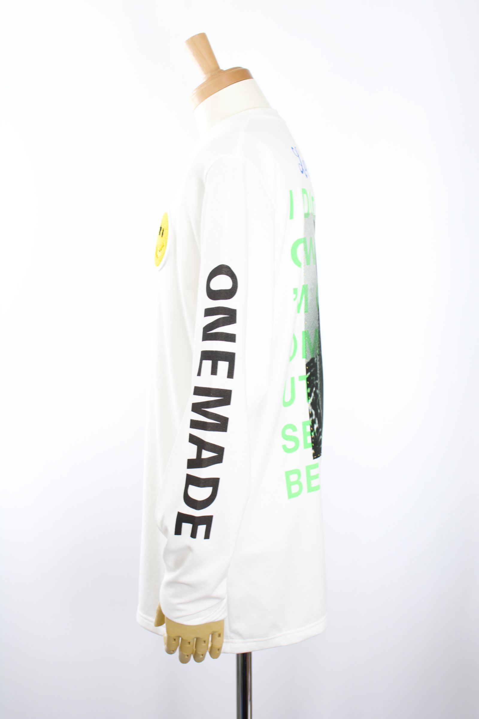 ONEMADE×LANDERBLUE「別注」ONE-710 /  XLサイズ / ロングTシャツ / HAND MADE / MAXSIX /MIKIO SUZUKI