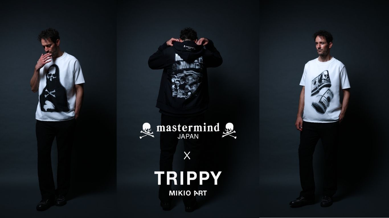 mastermind JAPAN x TRIPPY MIKIO ART