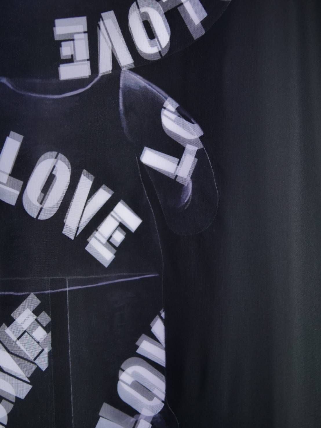 【3Dハローキティデザイン】TR-122 アートパーカー / サンリオ / BLACK / ユニセックス