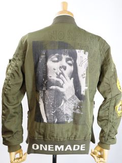 ONE-778B SPECIAL MA1 /  Reversible / リバーシブル / 2WAY Jacket / ハンドメイド / アート