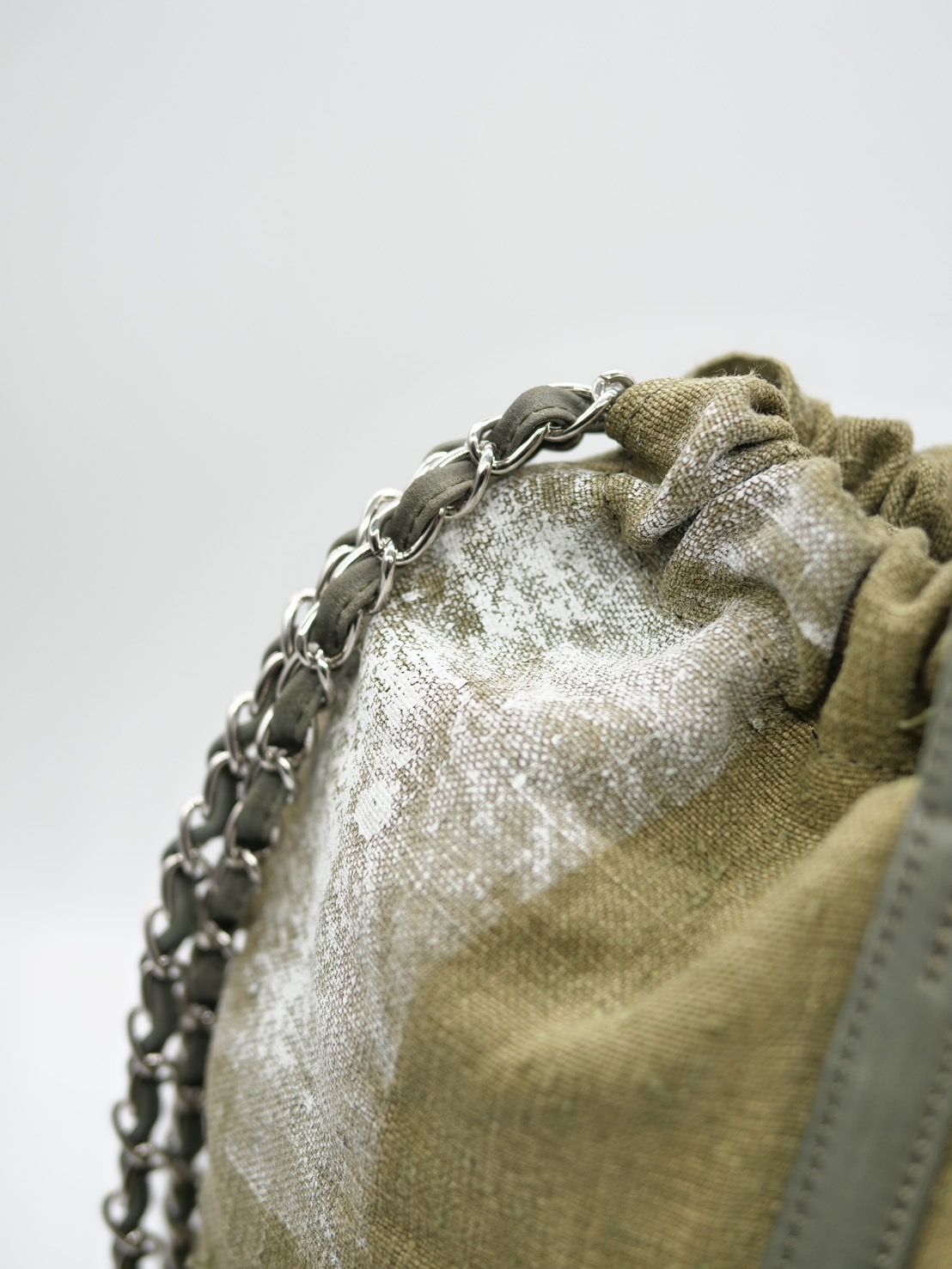 【M.U.L/ エムユーエル】Vintage Remake Fabric / フランス軍テント生地 / リメイクバック / Mサイズ / 日本製 / Made in Japan /トートBag / メンズ レディース 兼用 UNISEX