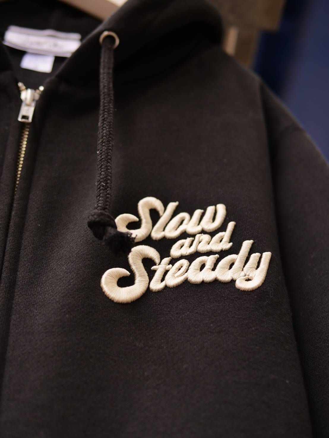 【オリジナル商品 】ヘビーオンス / 裏起毛ジップパーカー / 立体刺繍 / 12オンス /  コットン100％