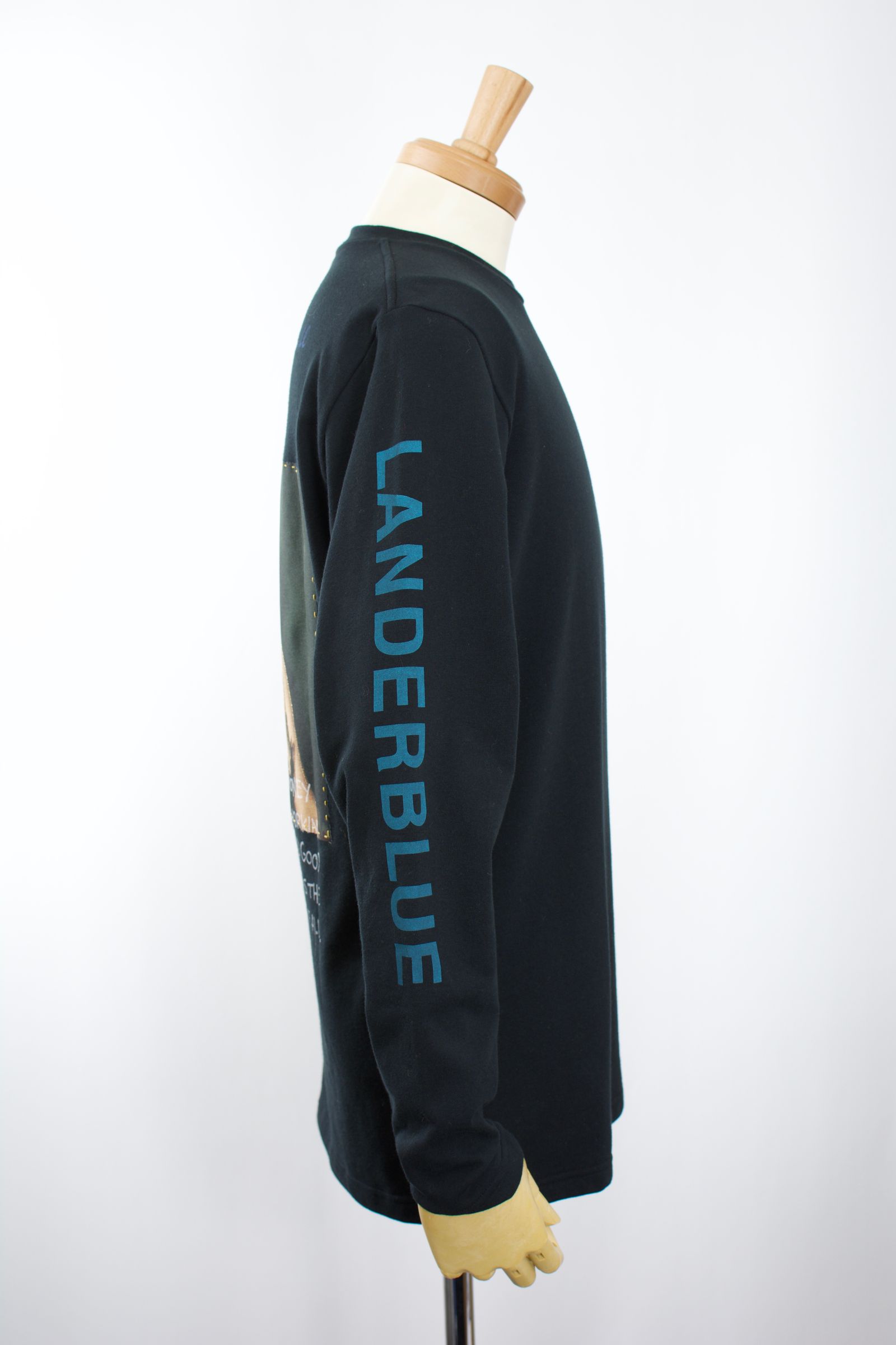 ONEMADE×LANDERBLUE「別注」ONE-710 /  Lサイズ / ロングTシャツ / HAND MADE / MAXSIX /MIKIO SUZUKI