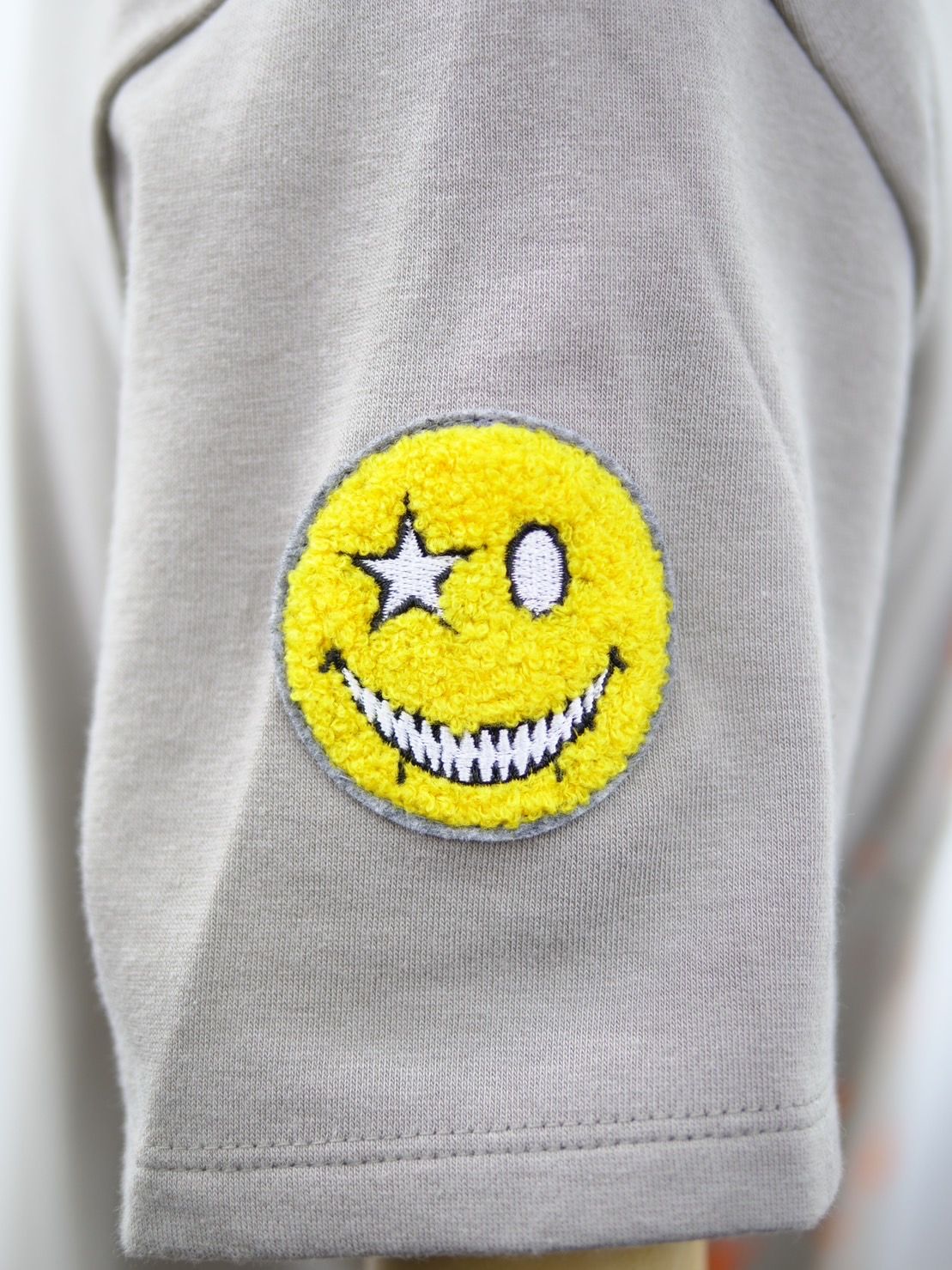 【パッチワークで表現】 Art Tシャツ / BEIGE / ハンドメイド / アートTシャツ