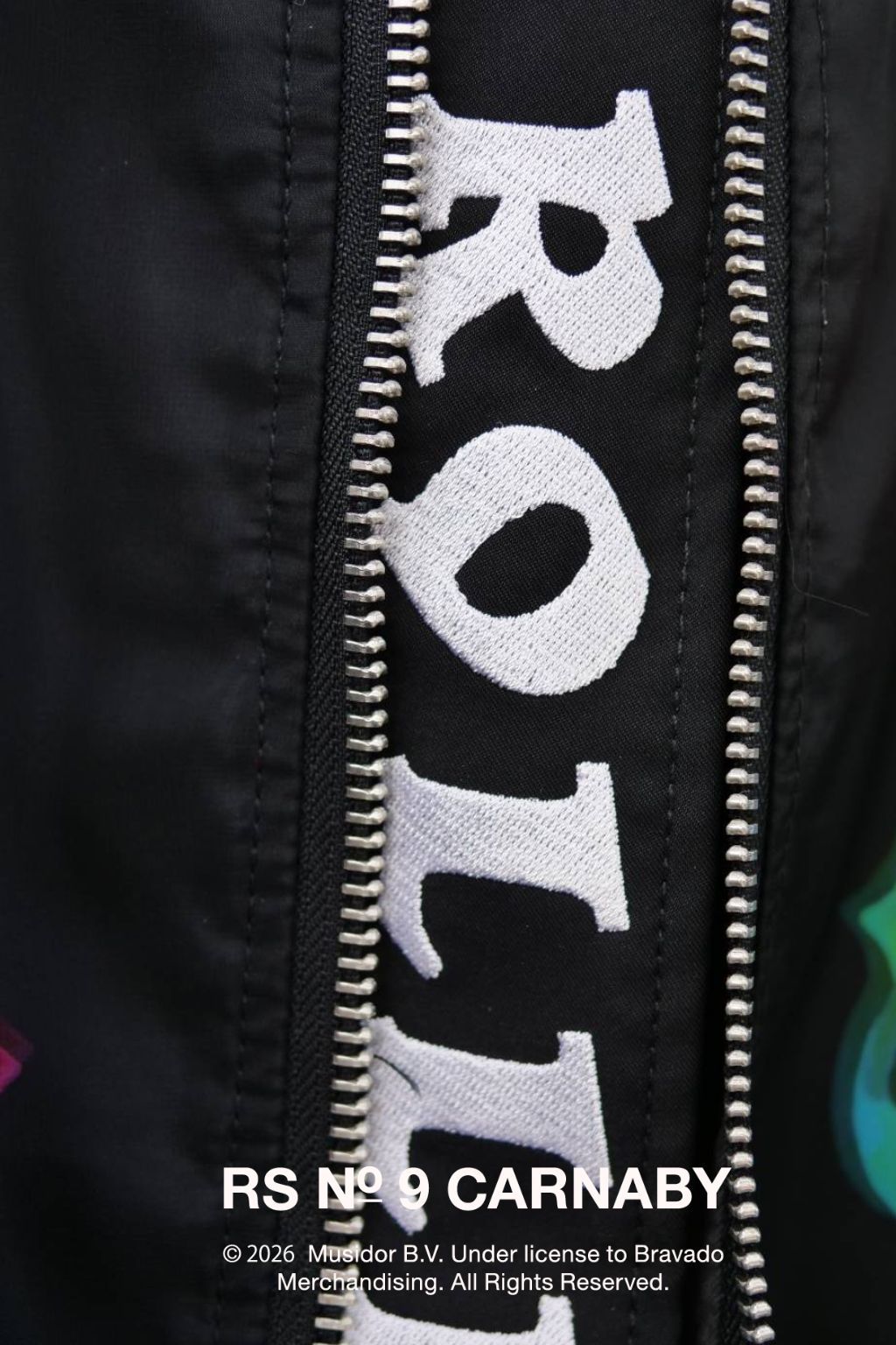 【The Rolling Stones】 RS No.9 CARNABYコラボレーション / TR-143 BLACK / REVERSIBLE 3D MA1 /