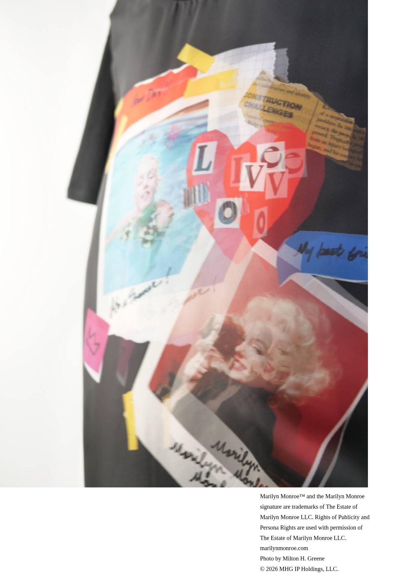 【マリリンモンローデザイン】TR-140 / MONROE SNAP PICTURE / 3DTシャツ /  BLACK / ユニセックス