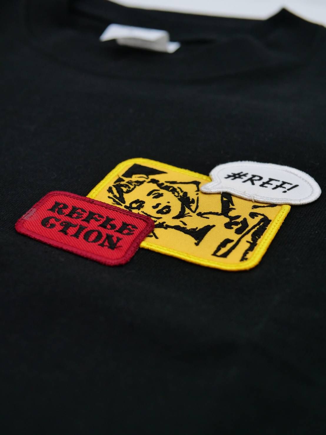 「リメイクTシャツ」マリリンモンロー Tシャツ /ワッペン / BLACK  / ユニセックス / usaコットン tシャツ