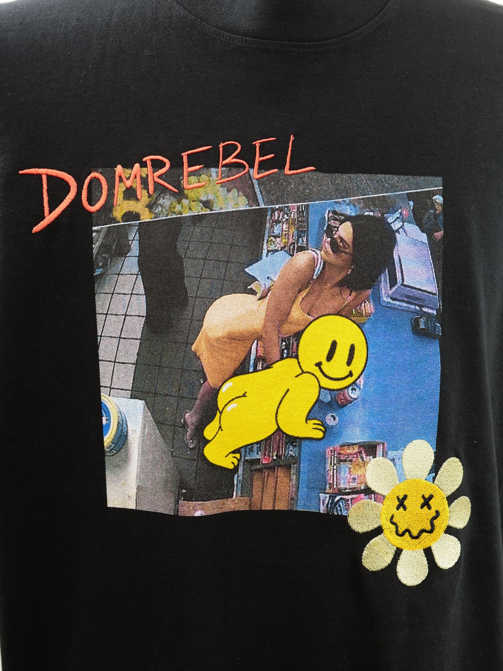 BOOTY BOX T / BLACK / 黒色 / オーバーサイズ  / USA産コットン / ヘビーオンス /厚手