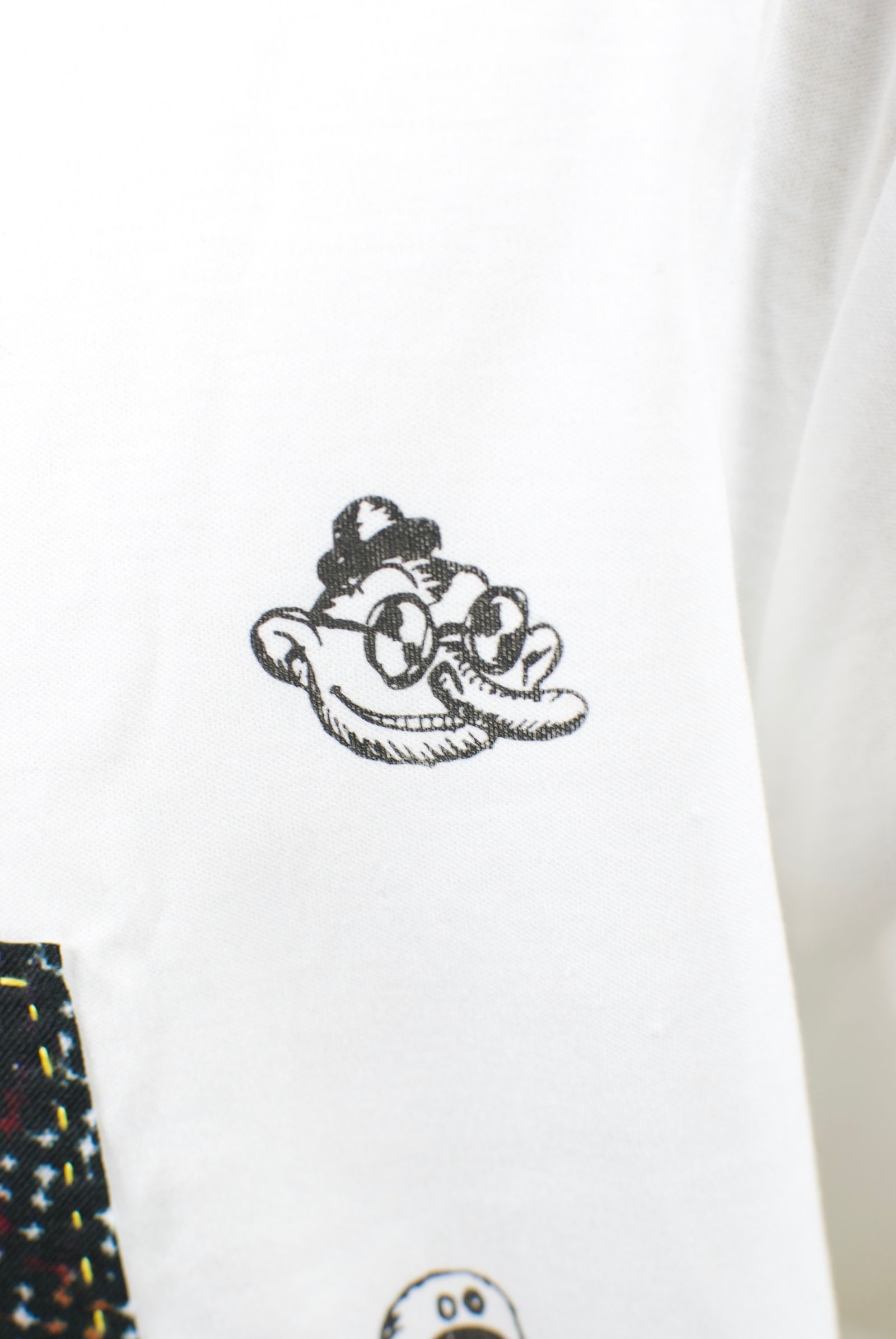 ONE-694 ZULUCKY  50サイズ / ハンドメイド / LANDER BLUE 別注モデル  / 1点もの /アートTシャツ