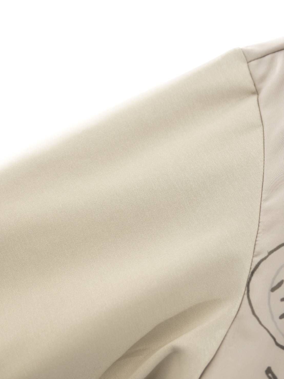 【スヌーピーシリーズ】 TR-014 / コーチジャケット / PEANUTS / SNOOPY / ライセンス商品 / 3Dアート / スヌーピーデザイン / BEIGE / UNISEX