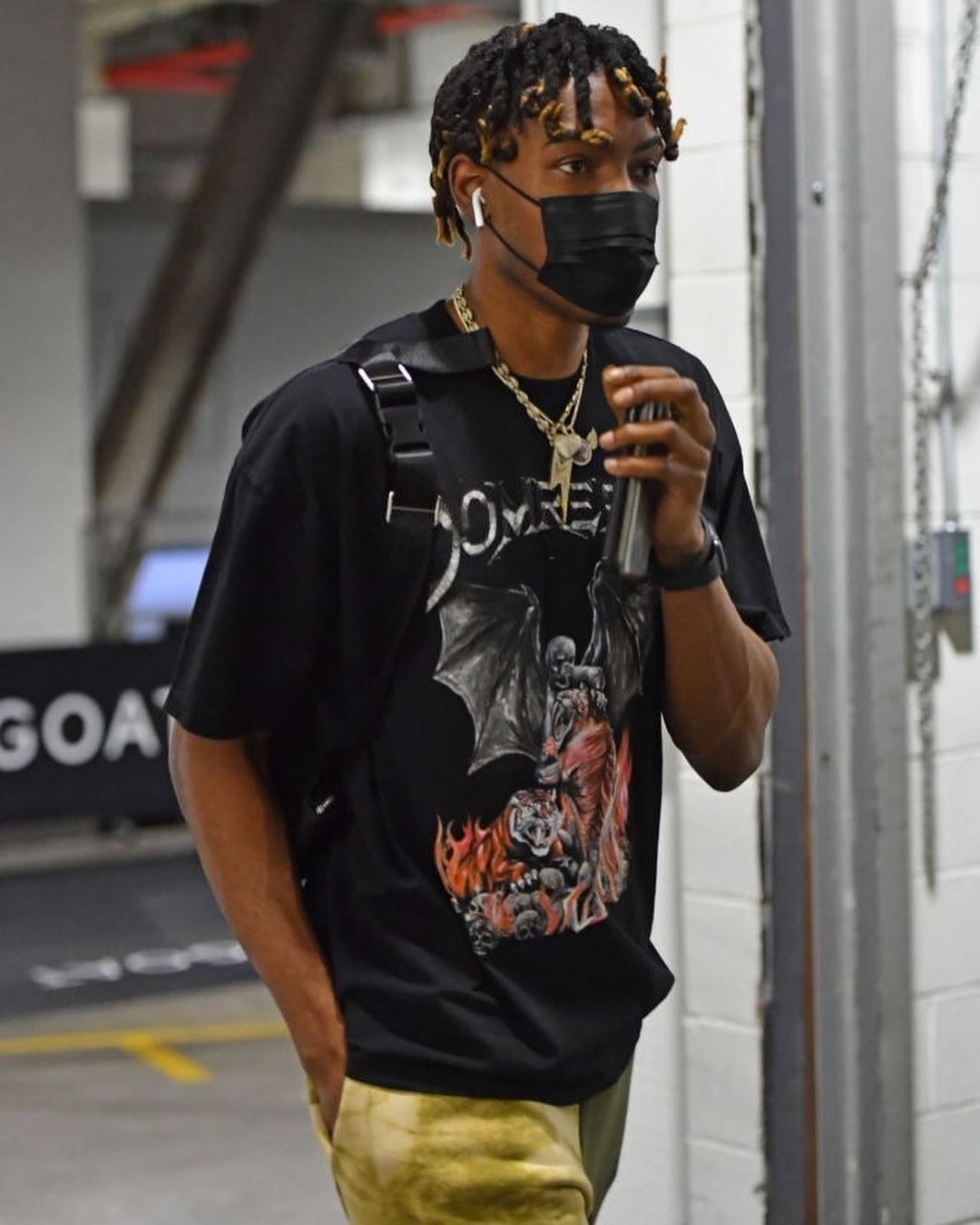 BATTLE BOX T SHIRT /  BLACK / 黒色 / オーバーサイズ  / USA産コットン / ヘビーオンス /厚手
