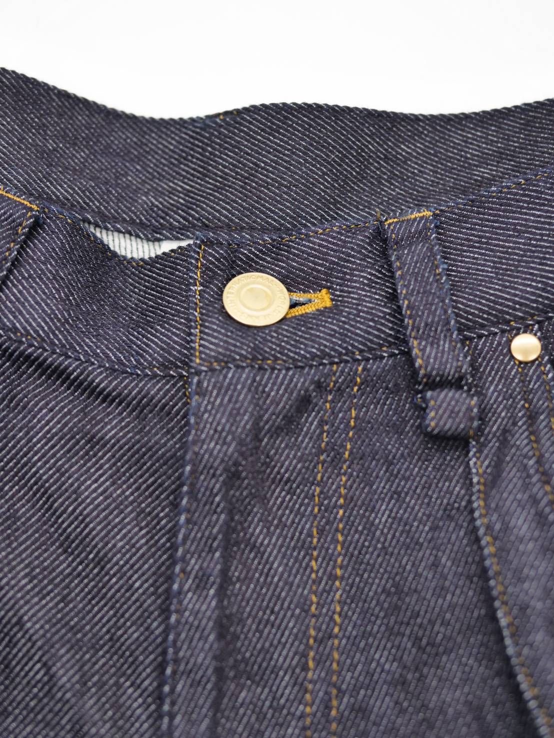 【バレルレッグデニム】 INDIGO / ワイドパンツ / デニムパンツ