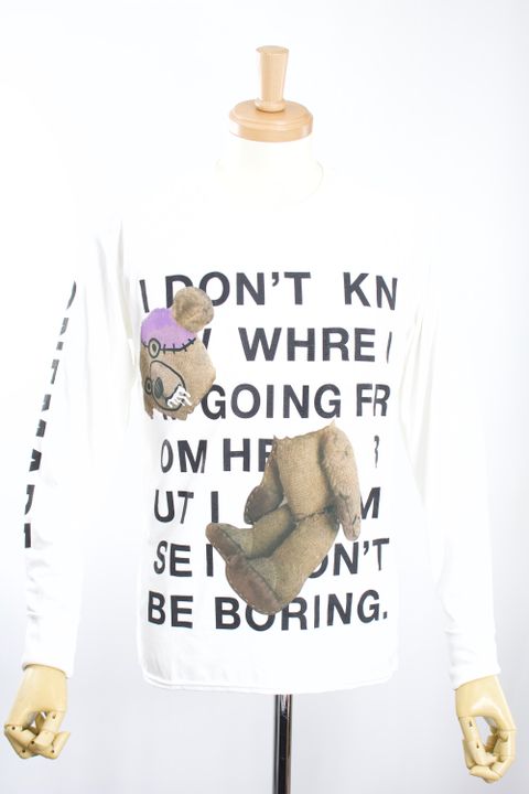 ONE-736 LONG TEE / ハンドメイド / リサイクルTシャツ ロングTシャツ