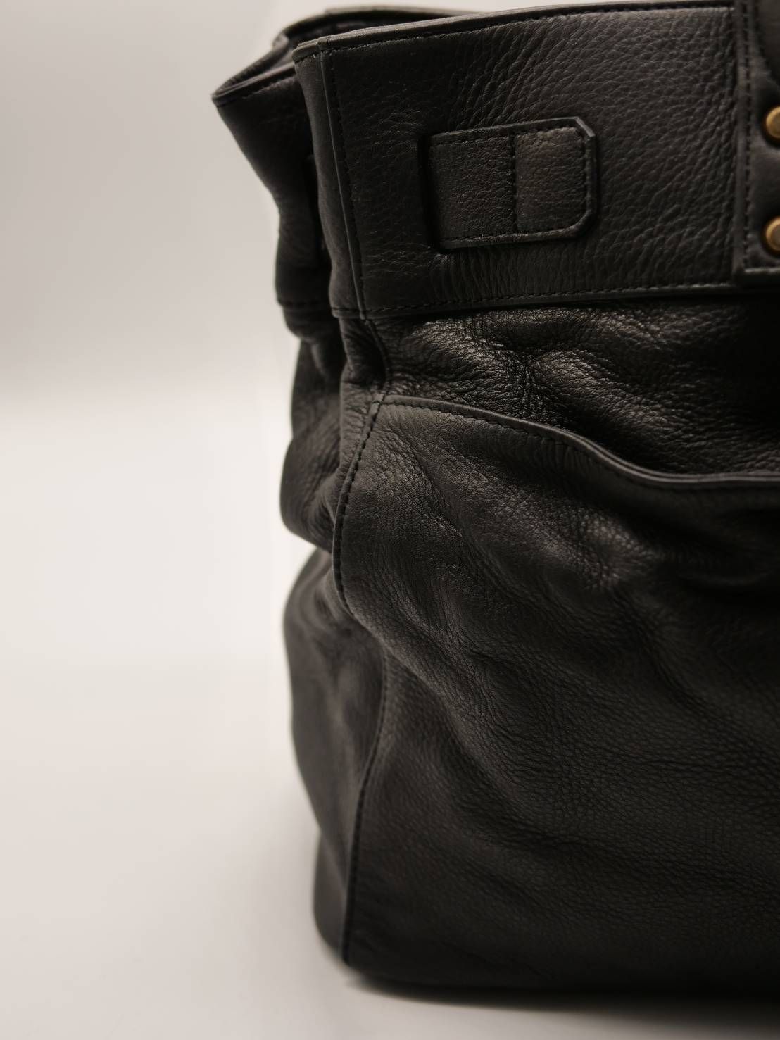 【M.U.L/ エムユーエル】姫路本革（レザー） ブラック / Mサイズ / 日本製 / Made in Japan /トートBag / メンズ レディース 兼用 UNISEX