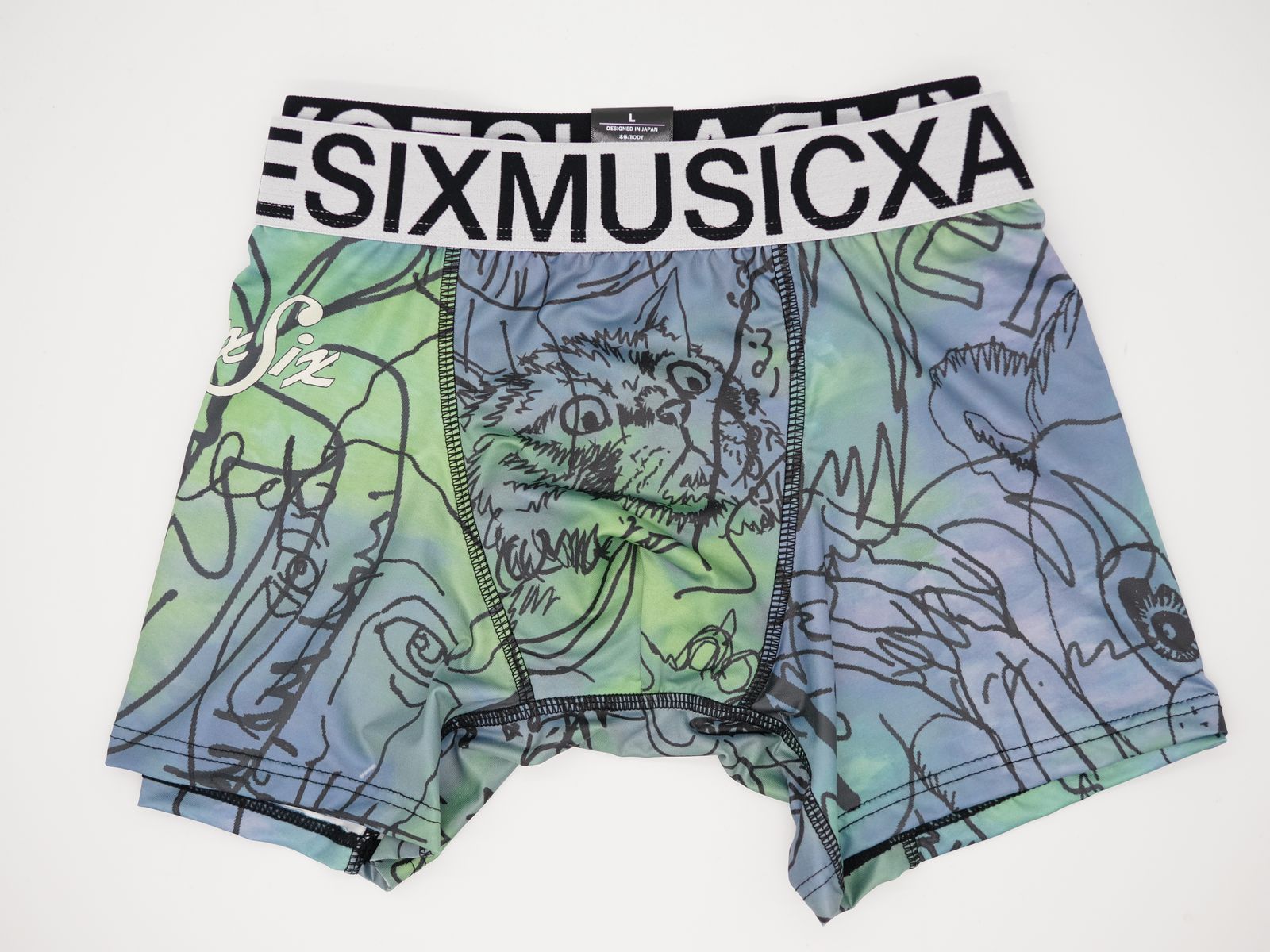 「見えない部分もお洒落に」 大人可愛い / Artなメンズ下着 / BOXER PANTS / GIFT下着 / プレゼントにもおすすめ♪