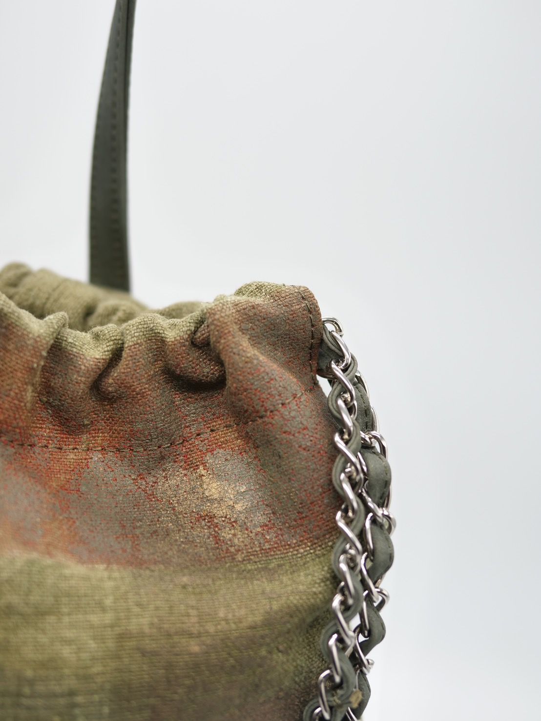 【M.U.L/ エムユーエル】Vintage Remake Fabric / フランス軍テント生地 / リメイクバック / Mサイズ / 日本製 / Made in Japan /トートBag / メンズ レディース 兼用 UNISEX