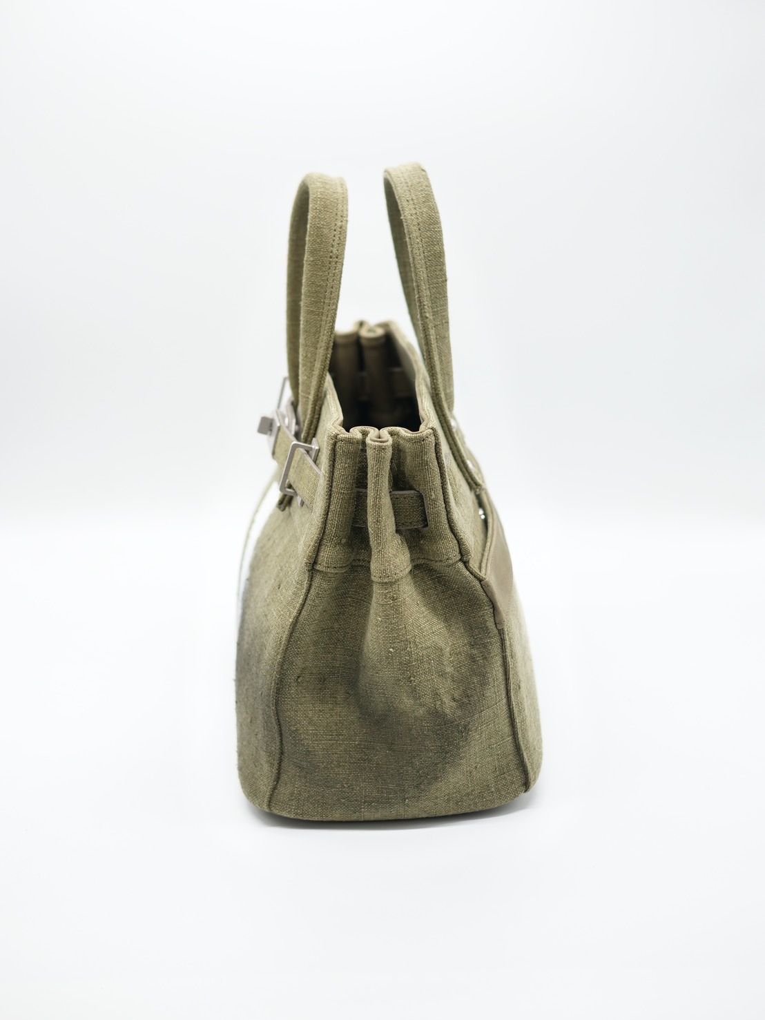 【M.U.L/ エムユーエル】Vintage Remake Fabric  / フランス軍テント生地 / リメイクバック / Sサイズ / 日本製 / Made in Japan /トートBag / メンズ レディース 兼用 UNISEX