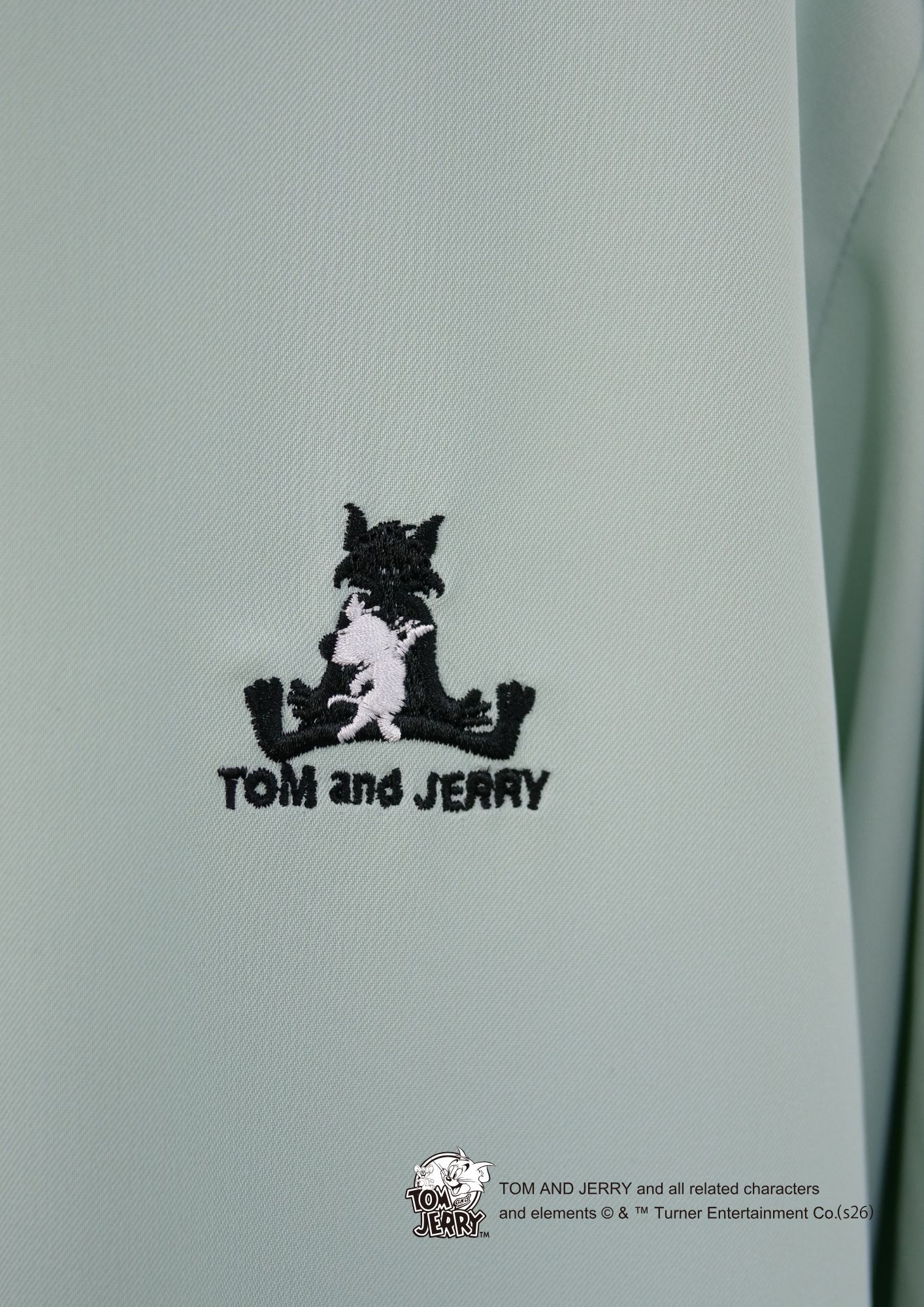 【TOM&JERRY×TRIPPY MIKIO ART 】 TR-159 / 3Dシャツ / SAX / ユニセックス