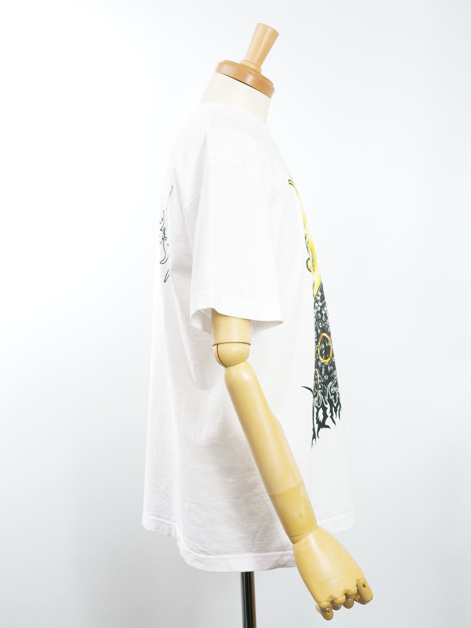 スワロフスキー付  /  限定Tシャツ  /  DUDE BOX TEE  /  SWAROVSKI / オーバーサイズ