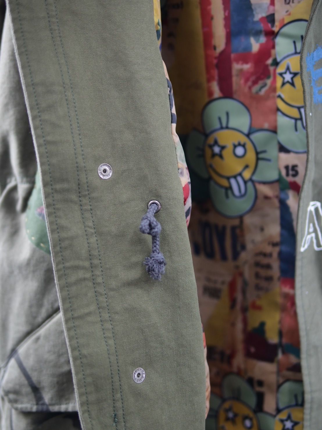 【世界で一枚だけ】別注 モッズコート / ヴィンテージカーキ / ハンドメイド / アートブランド / UNISEX /PARKA SHELL M-1951 / M-51