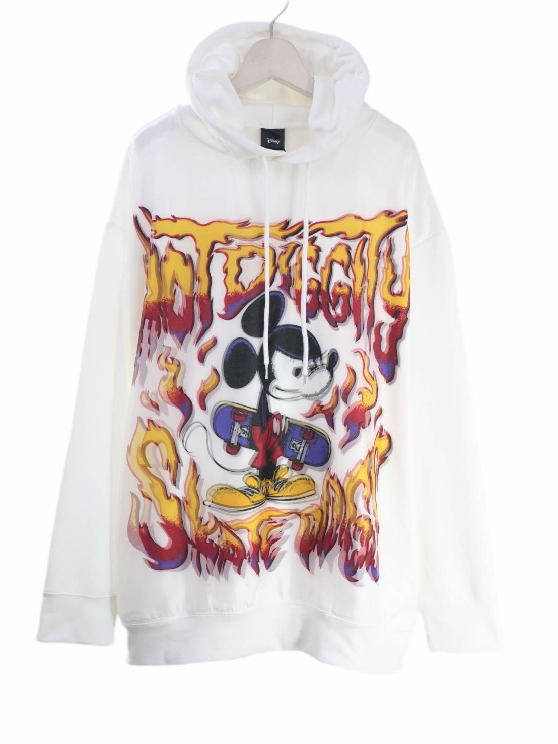 【MAXSIX3Dシリーズ】 SKATE / MICKEY / アートTシャツ / ディズニーライセンス商品 / WHITE / ユニセックス