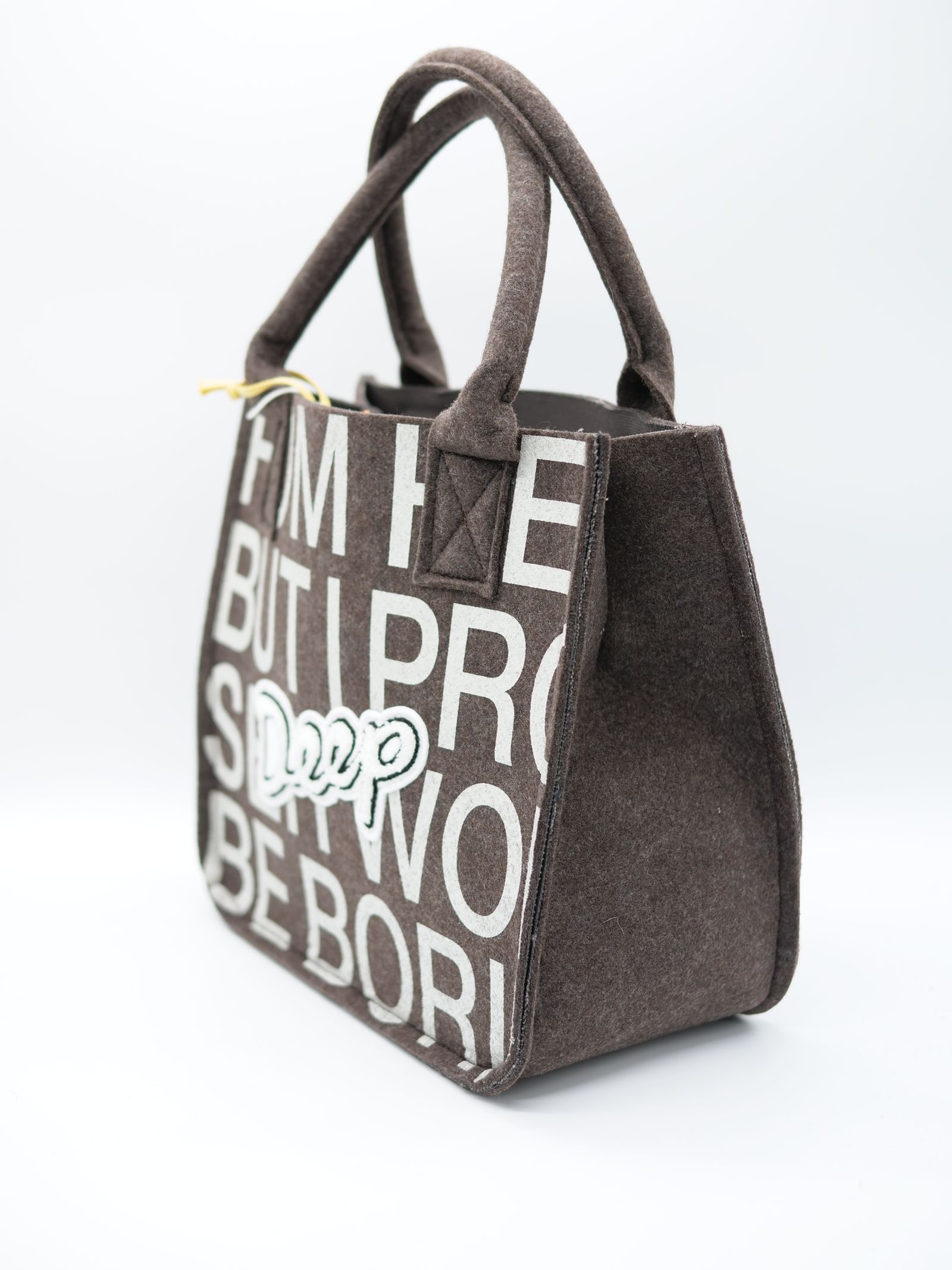 ONB-004W  / FELT MINI TOTO BAG / トートバッグ / ハンドメイド / MADE IN JAPAN