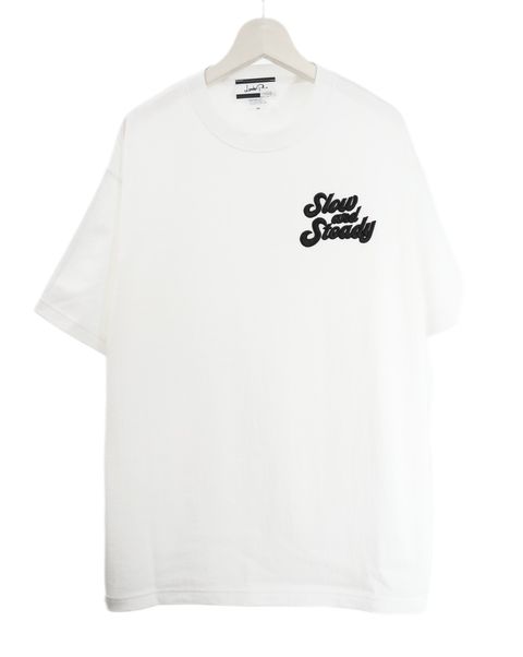 【3D刺繍】LANDER BLUE オリジナル / 刺繍Tシャツ / 高品質な厚手Tシャツ / 9オンス / ビックシルエット / ヘビーウェイトTシャツ / ヘビーオンスTシャツ