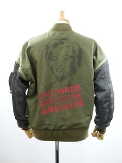 ONE-826 REV.MA-1 / Reversible / リバーシブル / 4WAY Jacket / ハンドメイド / アート