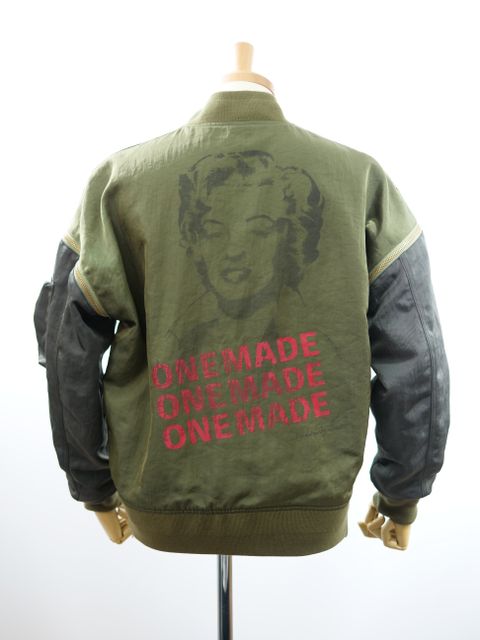 ONE-826 REV.MA-1 / Reversible / リバーシブル / 4WAY Jacket / ハンドメイド / アート