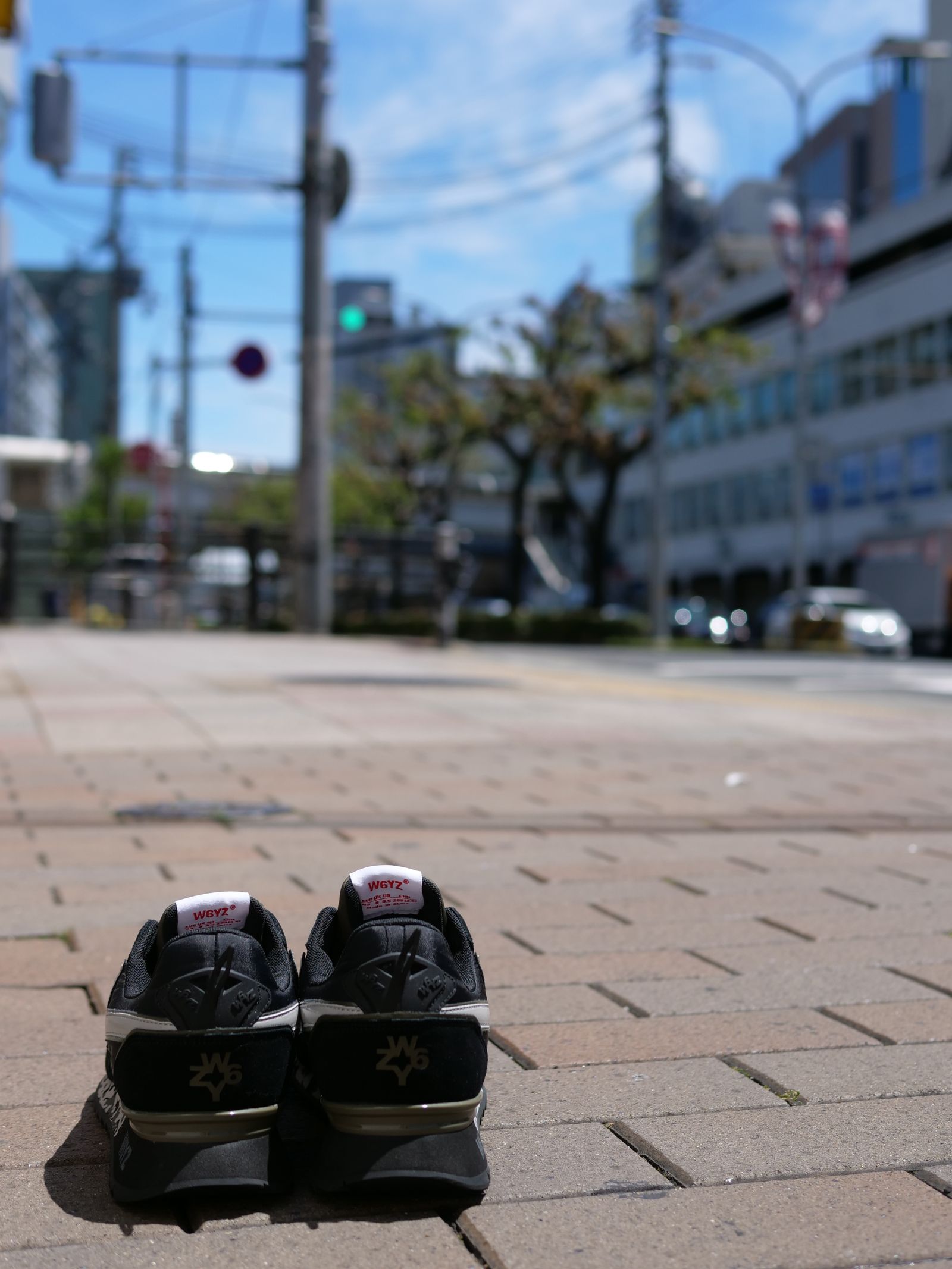 JET-M / BLACK×CAMO /ローカットスニーカー「スウェード×ナイロン×レザーの異素材コンビネーション」
