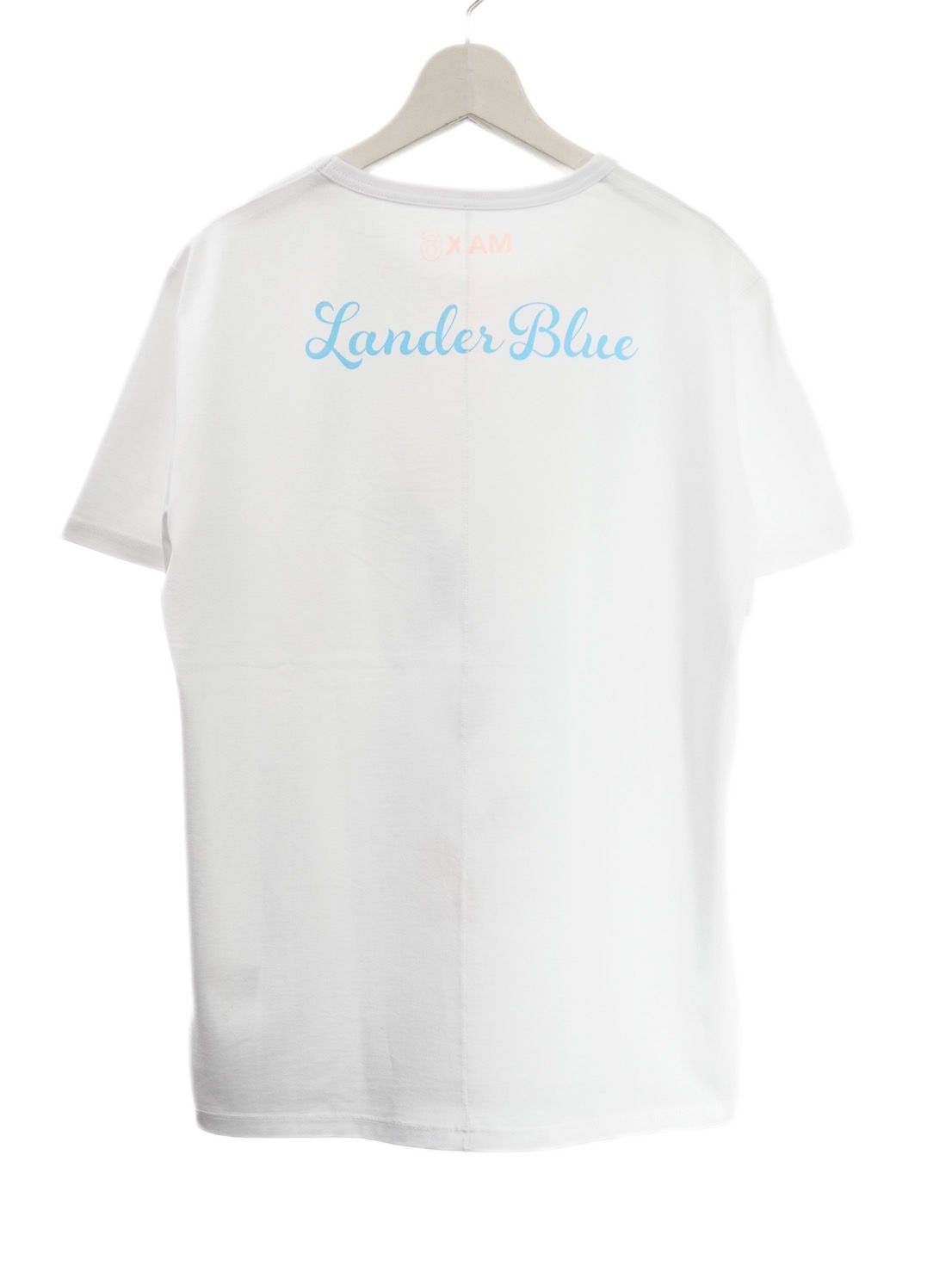 【アート作家が手がけるTシャツ】ONEMADE / LANDERBLUE別注モデル / Art Tシャツ / 1点物 / 白色 / WHITE