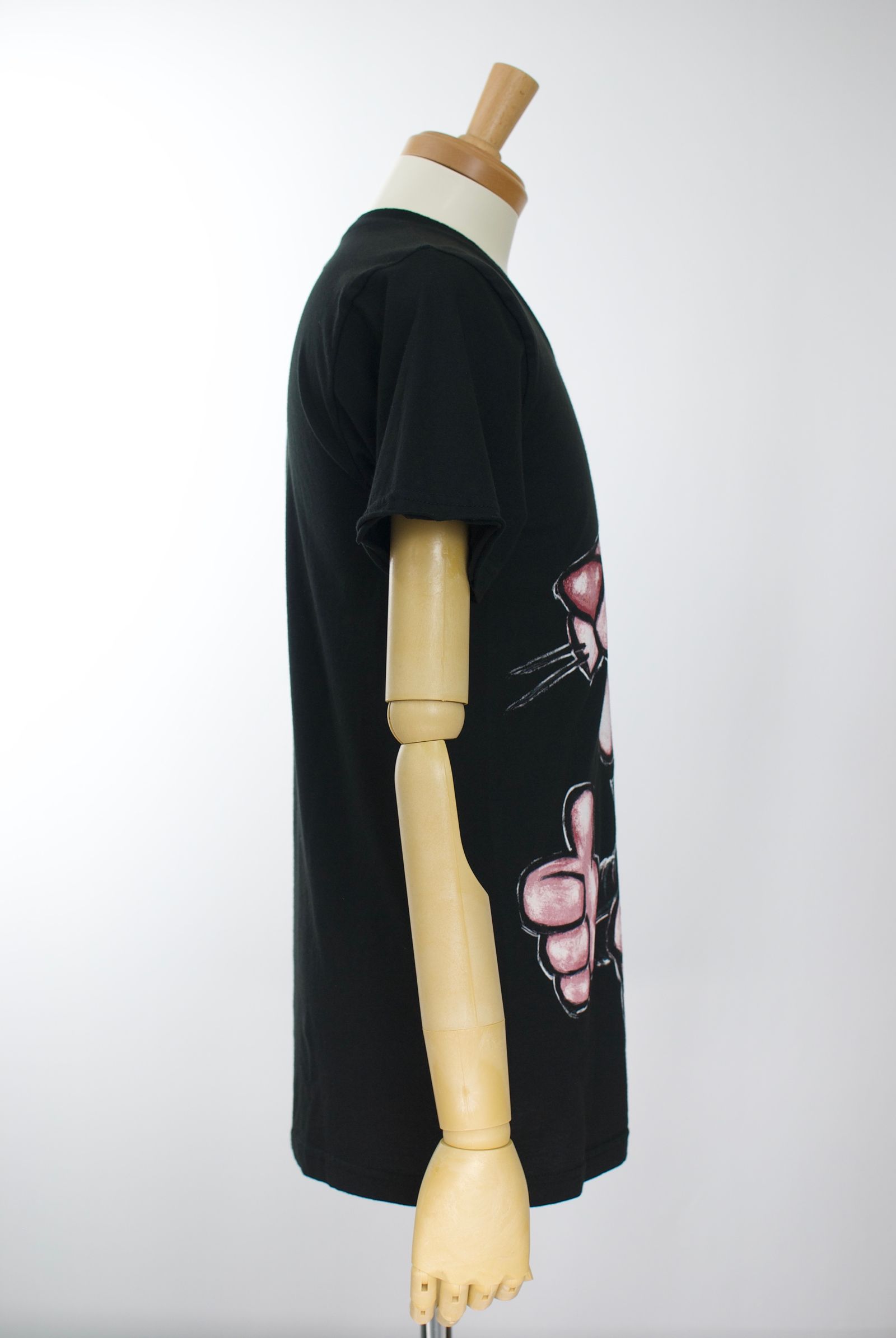 MINOU TSHIRT / BLACK /カナダ発 / USA産コットン /日本未発売 /キャラクター/ロック