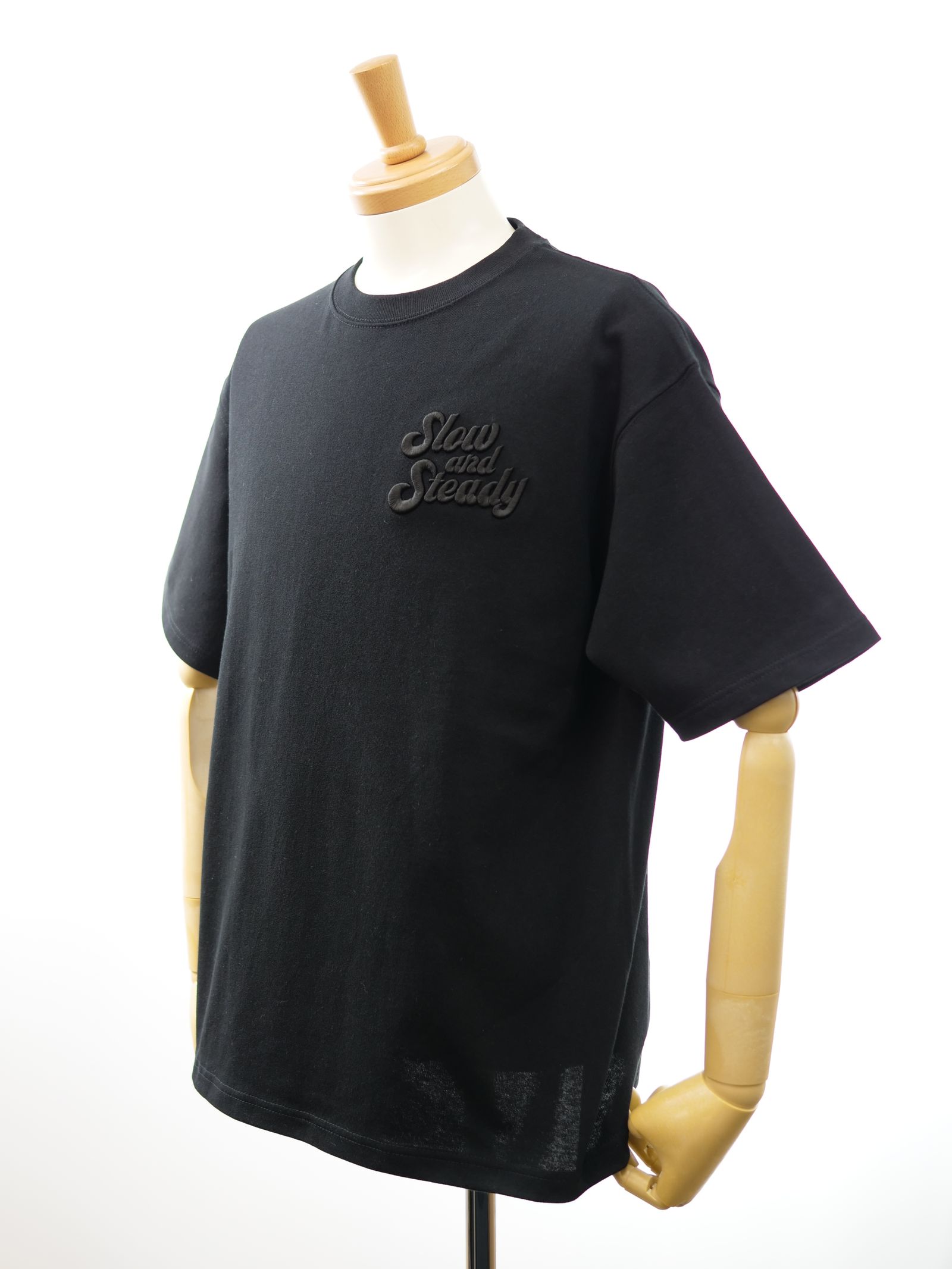 【3D刺繍】LANDER BLUE オリジナル / 刺繍Tシャツ / 高品質な厚手Tシャツ / 9オンス / ビックシルエット / ヘビーウェイトTシャツ / ヘビーオンスTシャツ