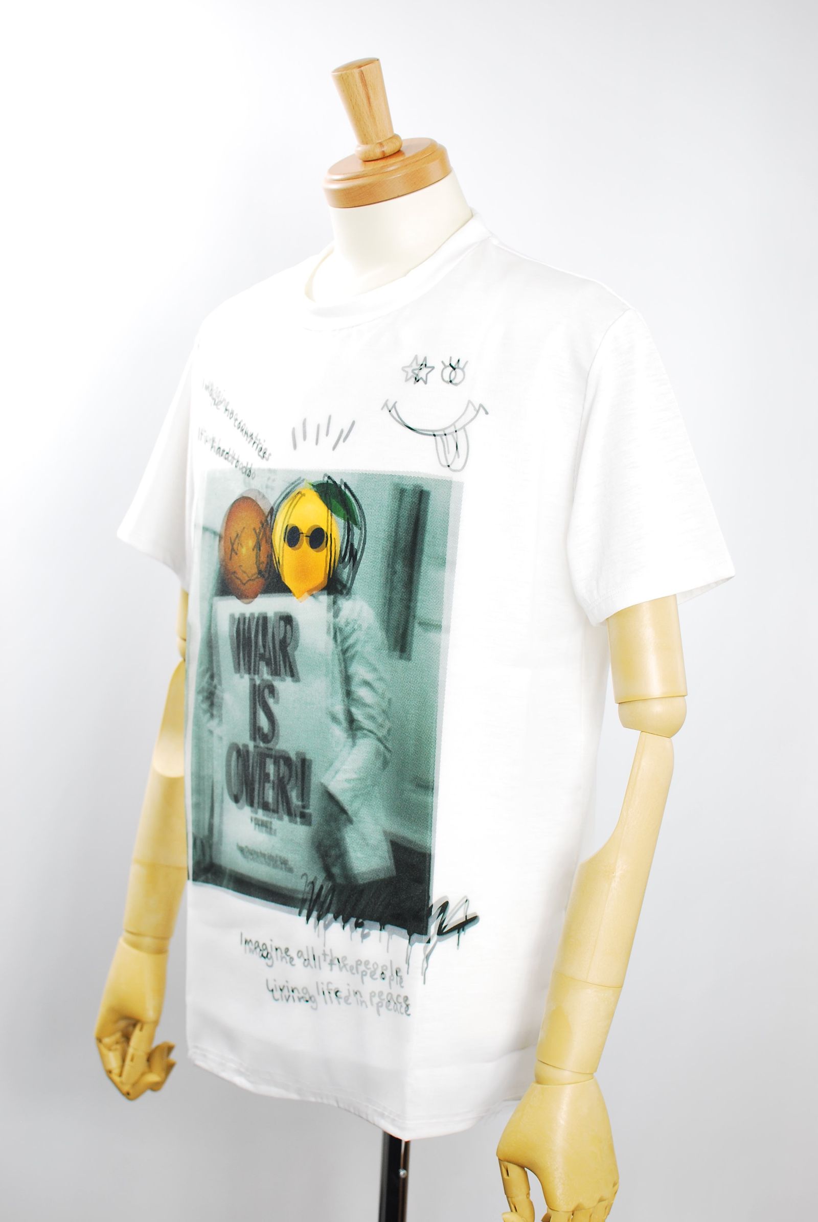 MX-1115 WAR IS OVER  3DT-SHIRT /  MADE IN JAPAN /