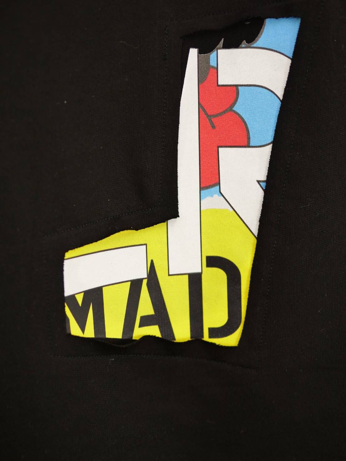 【パッチワークで表現】 Art Tシャツ / 100％コットン / WHITE / アートブランド / ユニセックス