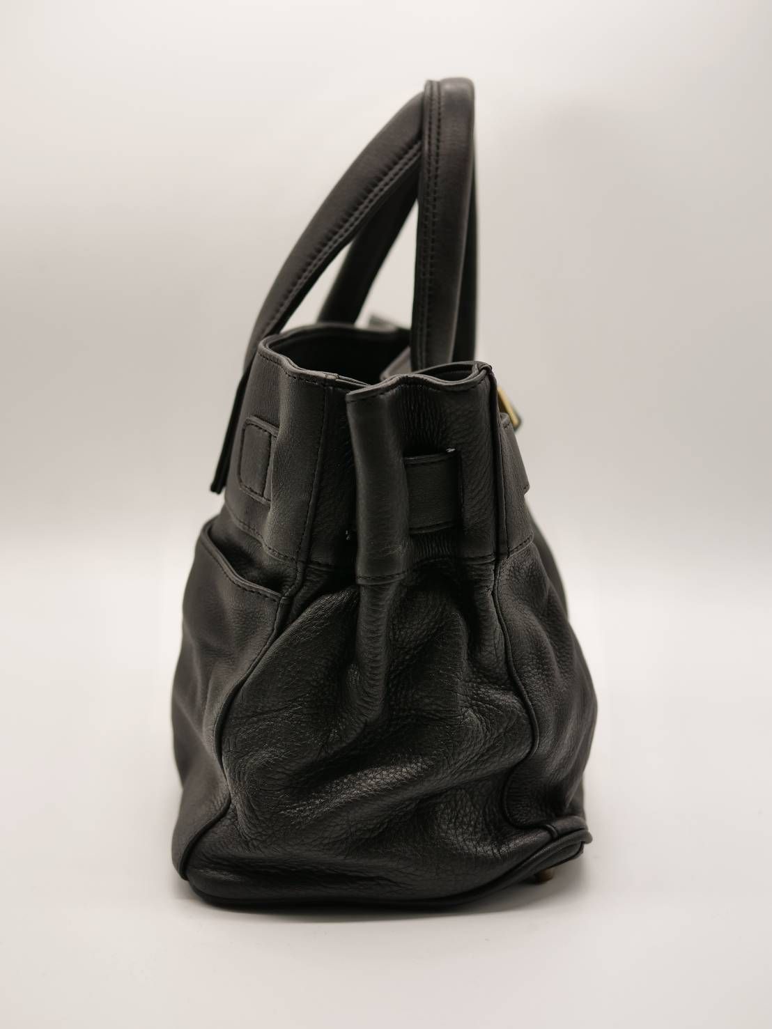 【M.U.L/ エムユーエル】姫路本革（レザー） ブラック / Sサイズ / 日本製 / Made in Japan /トートBag / メンズ レディース 兼用 UNISEX