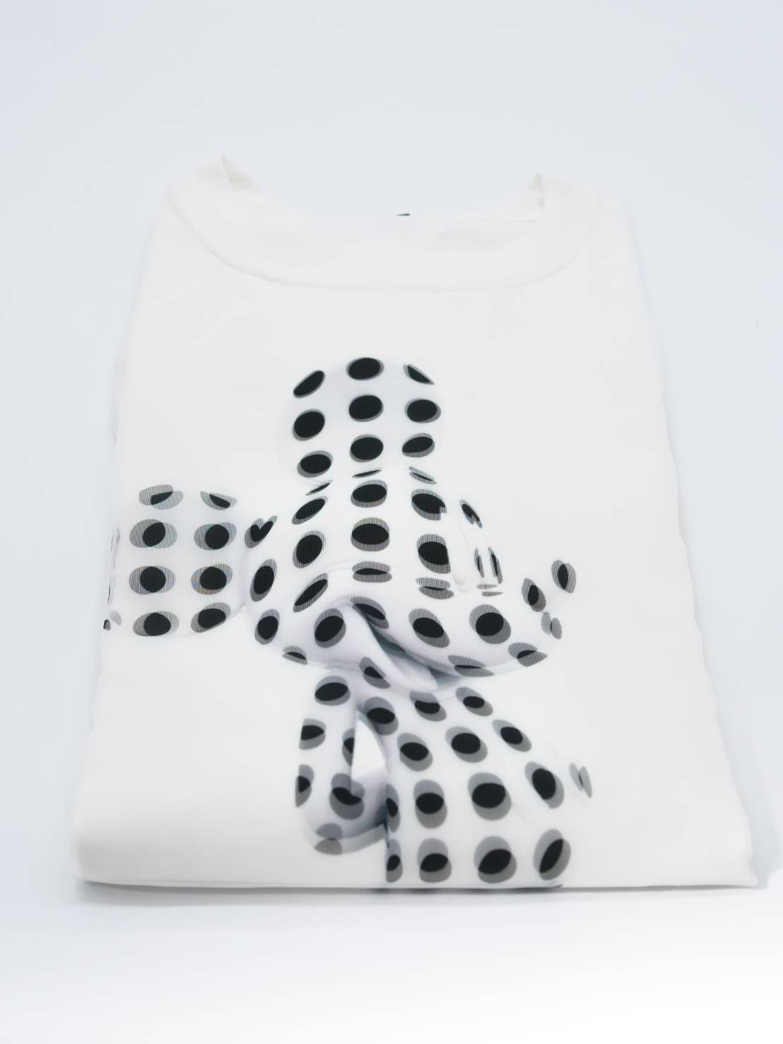 【MAXSIX3Dシリーズ】 DOTS / MICKEY / アートTシャツ / ディズニーライセンス商品  / WHITE / ユニセックス
