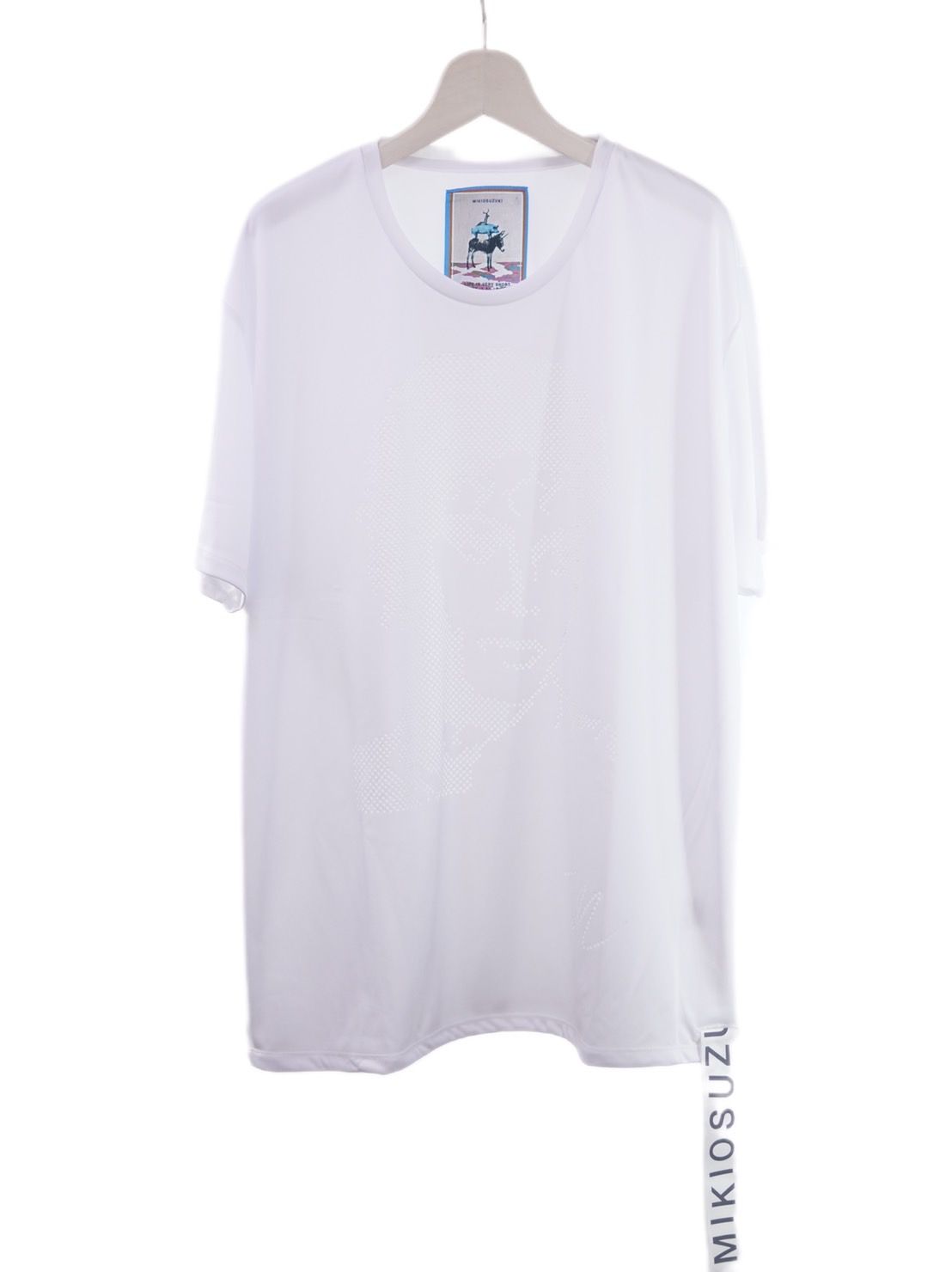 【ドットで表現された作品】 Tシャツ / オーバーサイズ / ARTブランド / WHITE / ホワイト / 絵画 / アートピース / ONEMADE