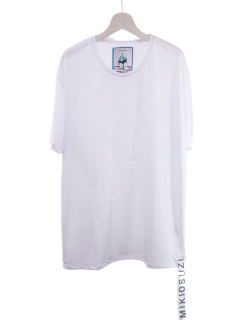 【ドットで表現された作品】 Tシャツ / オーバーサイズ / ARTブランド / WHITE / ホワイト / 絵画 / アートピース / ONEMADE